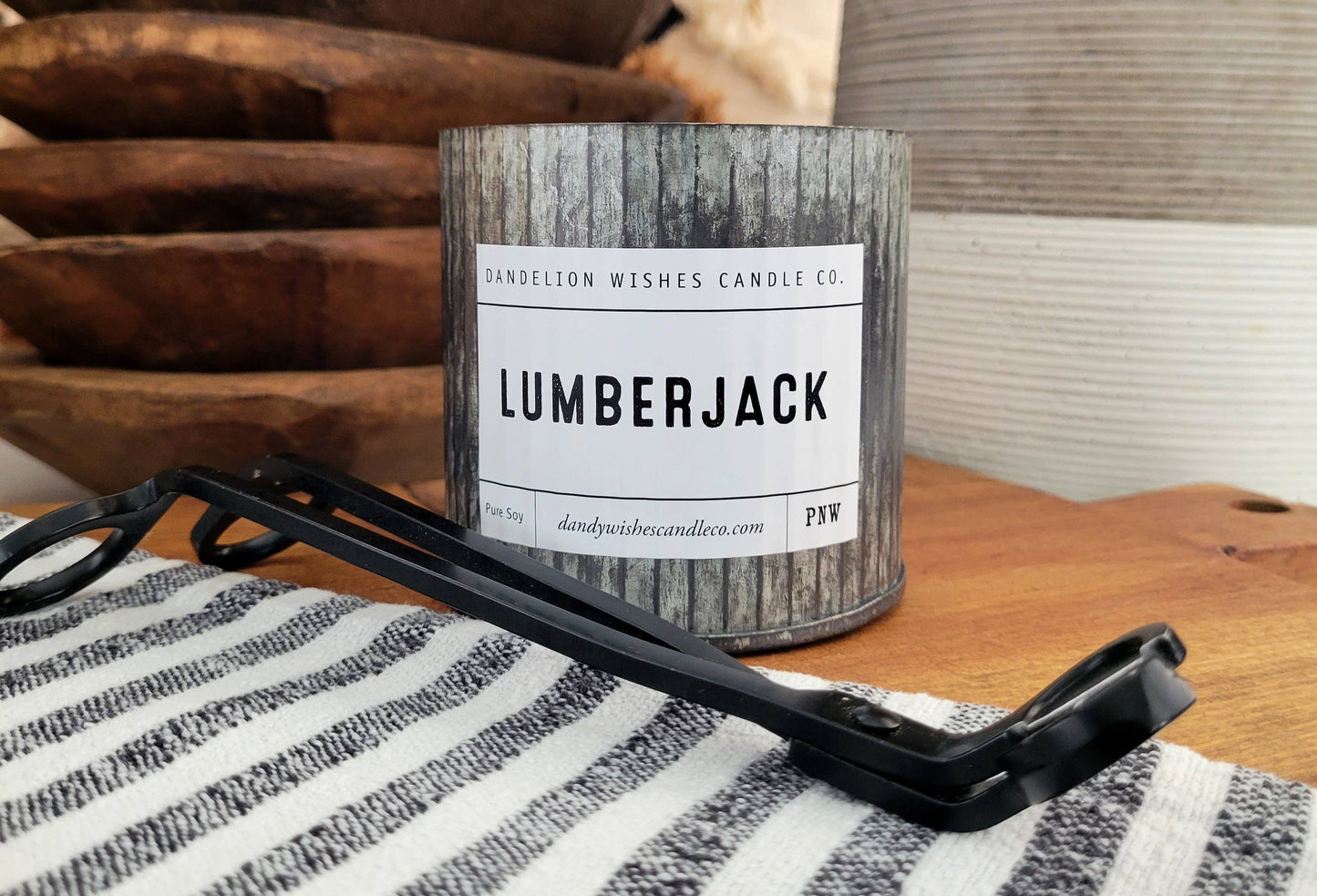 12 oz. Rustic Galvanized Tin Candle: Caramel Tobacco