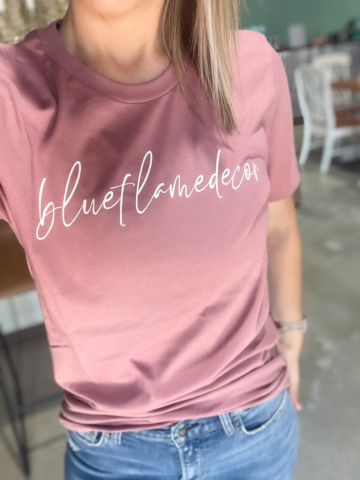 blueflamedecor Logo T-Shirt