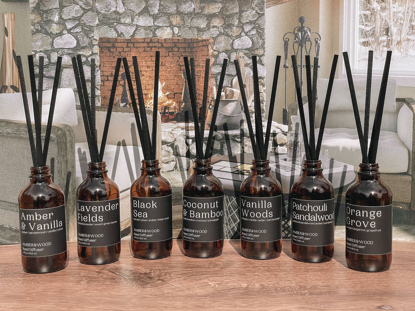 Reed Diffusers: Patchouli Sandalwood