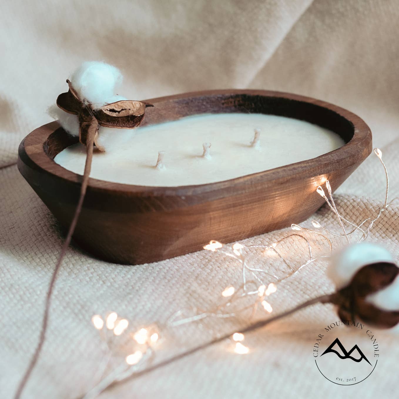 Mango & Coconut Milk Dough Bowl Candle
