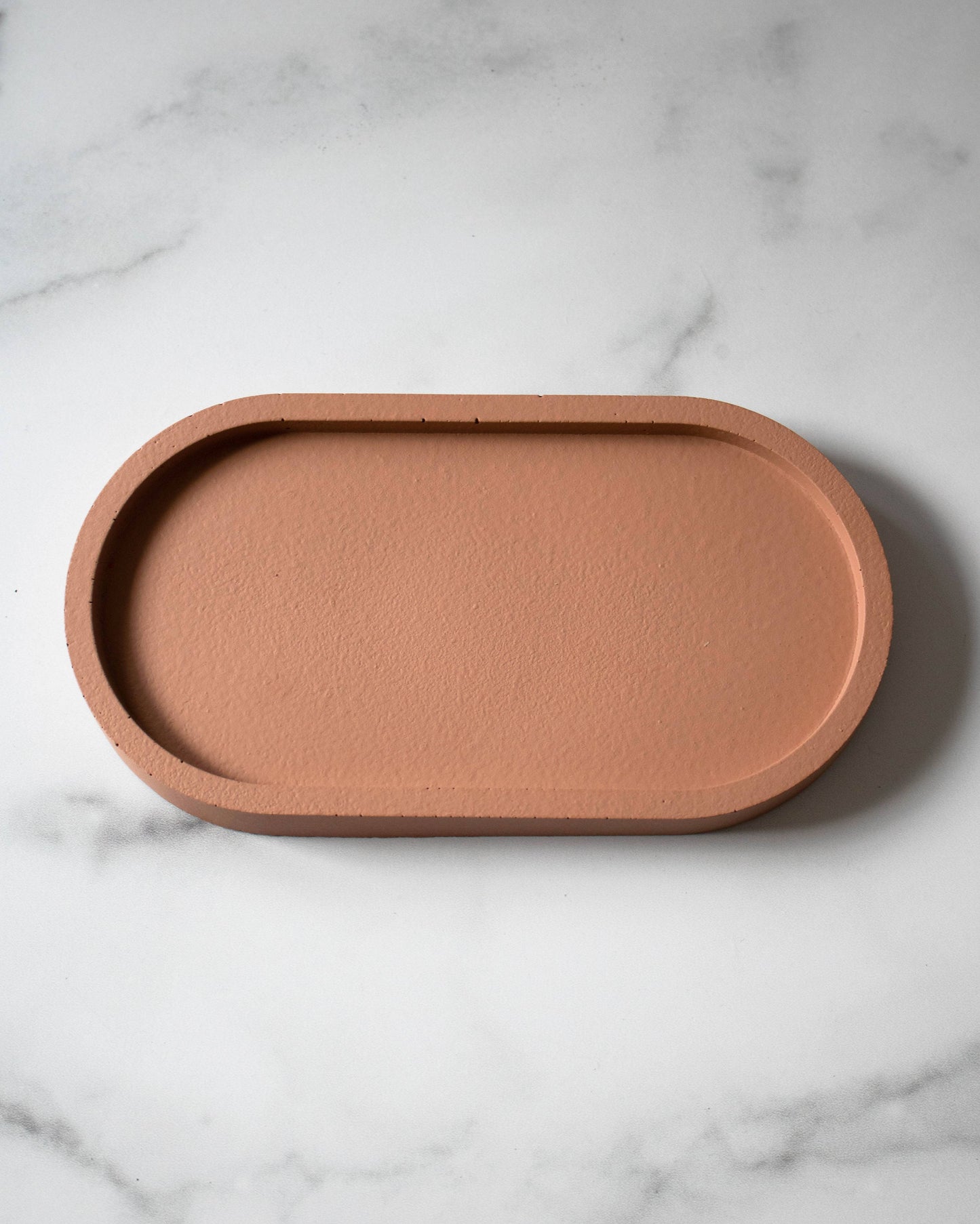 Concrete Oval Tray