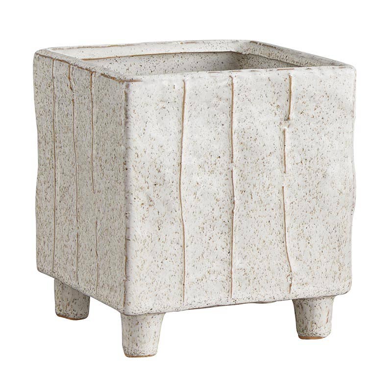 Lined Square Pot Lg