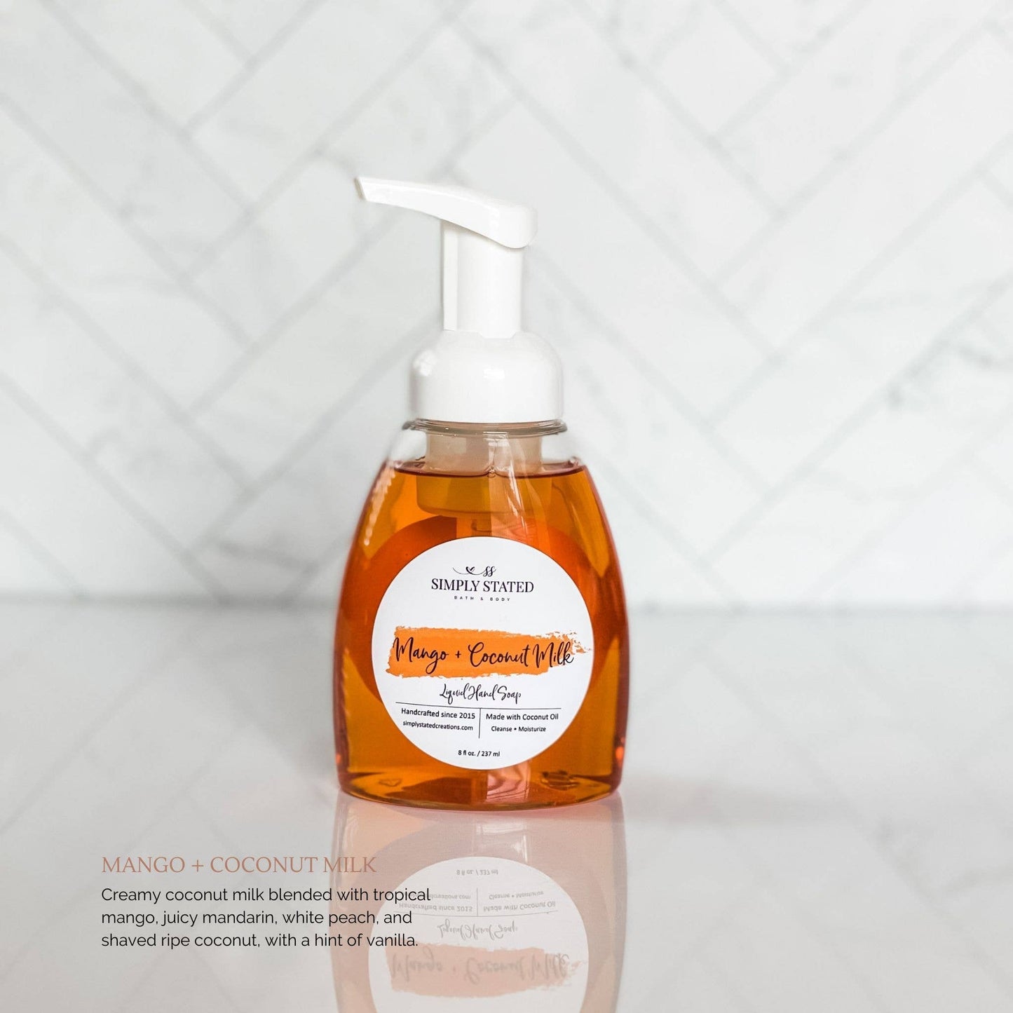 Foaming Hand Soap - Mango + Coconut