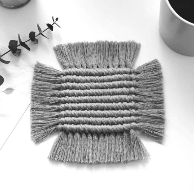 Handmade Macrame Cup Mat