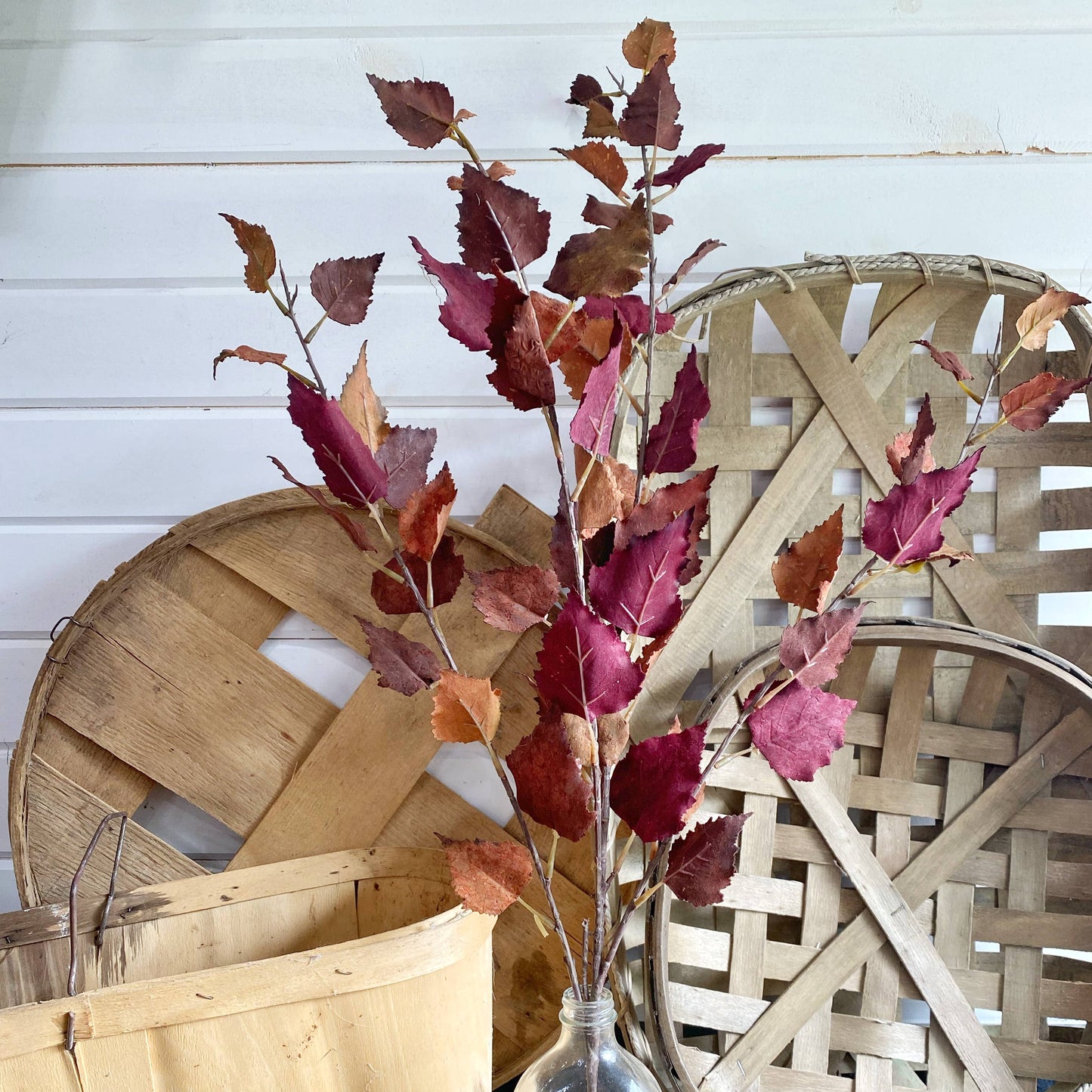 Fall Leaves | Burgundy