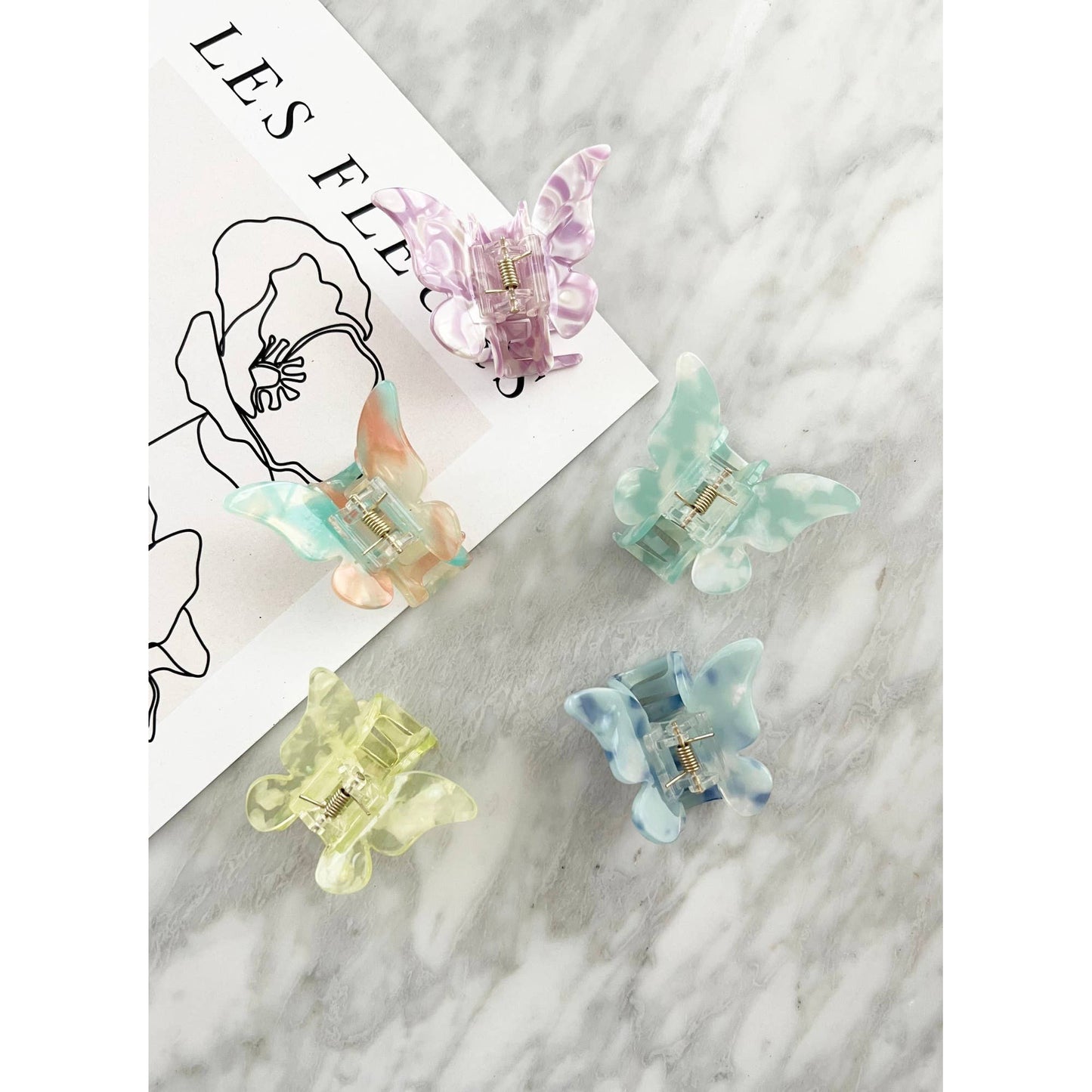 Acetate Butterfly Hair Claw - DANA