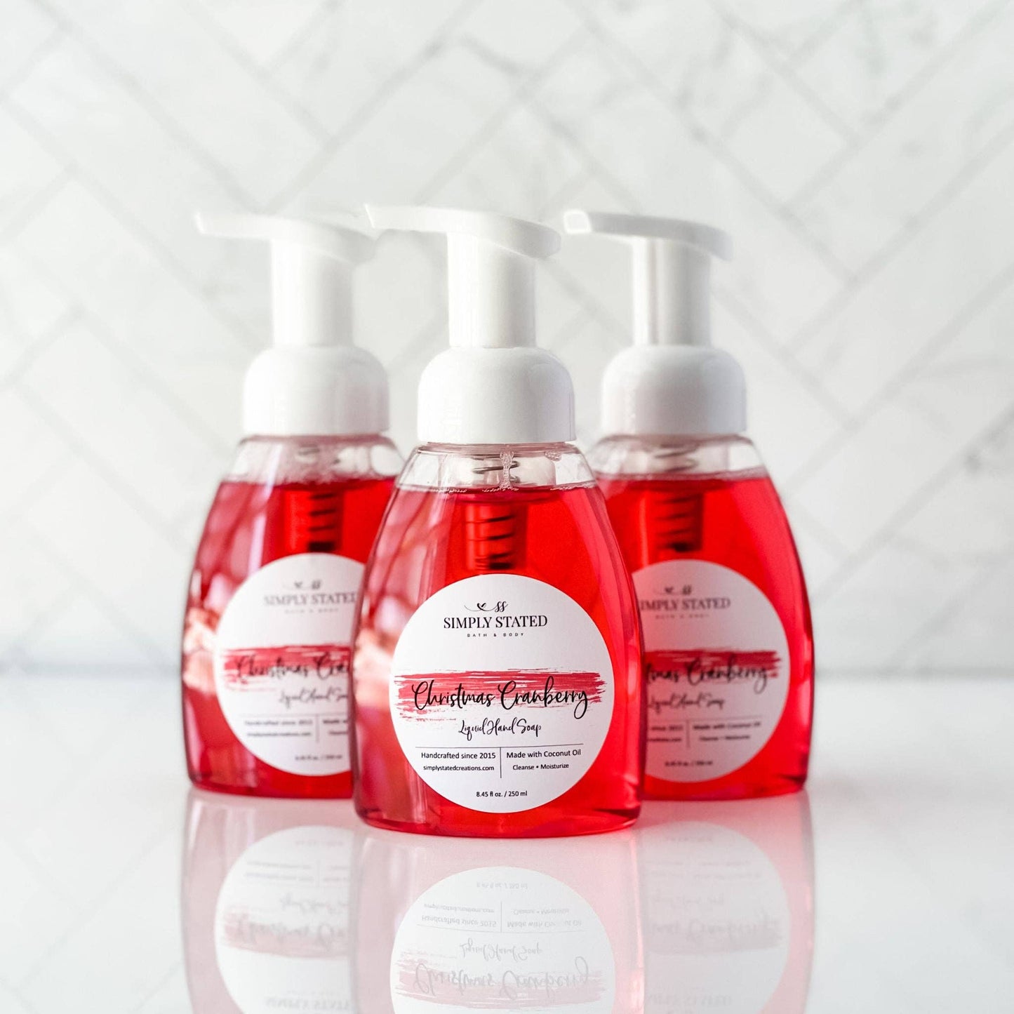 Foaming Hand Soap Christmas Cranberry