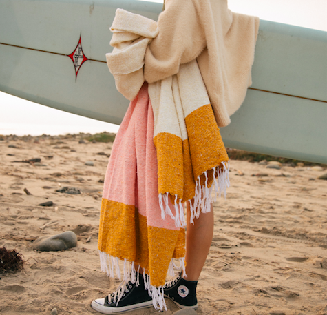 SUNRISE - SUSTAINABLE THROW BLANKET