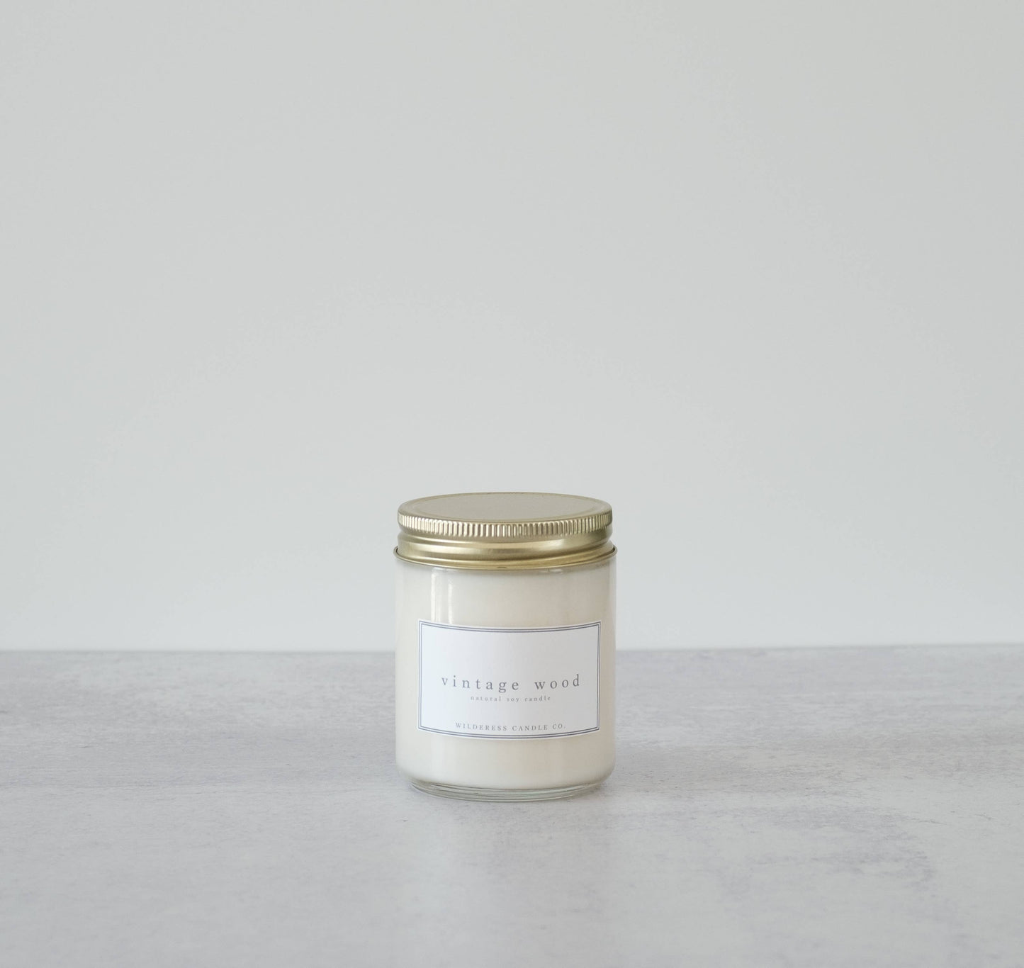 Vintage Wood Soy Candle - Homestead Collection