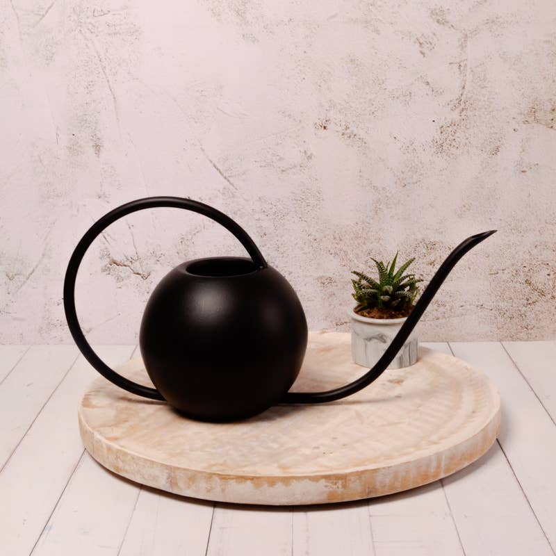 Black Primrose Watering Can