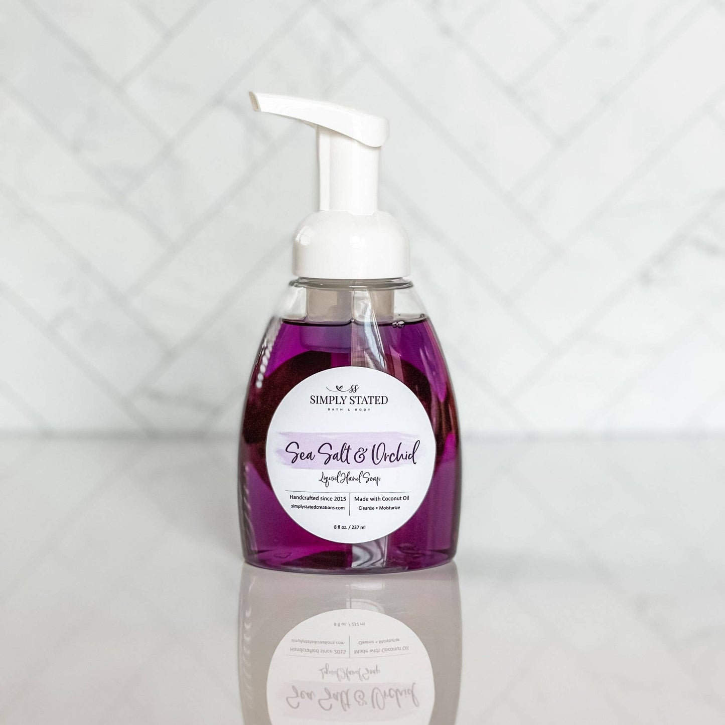 Foaming Hand Soap - Sea Salt & Orchid