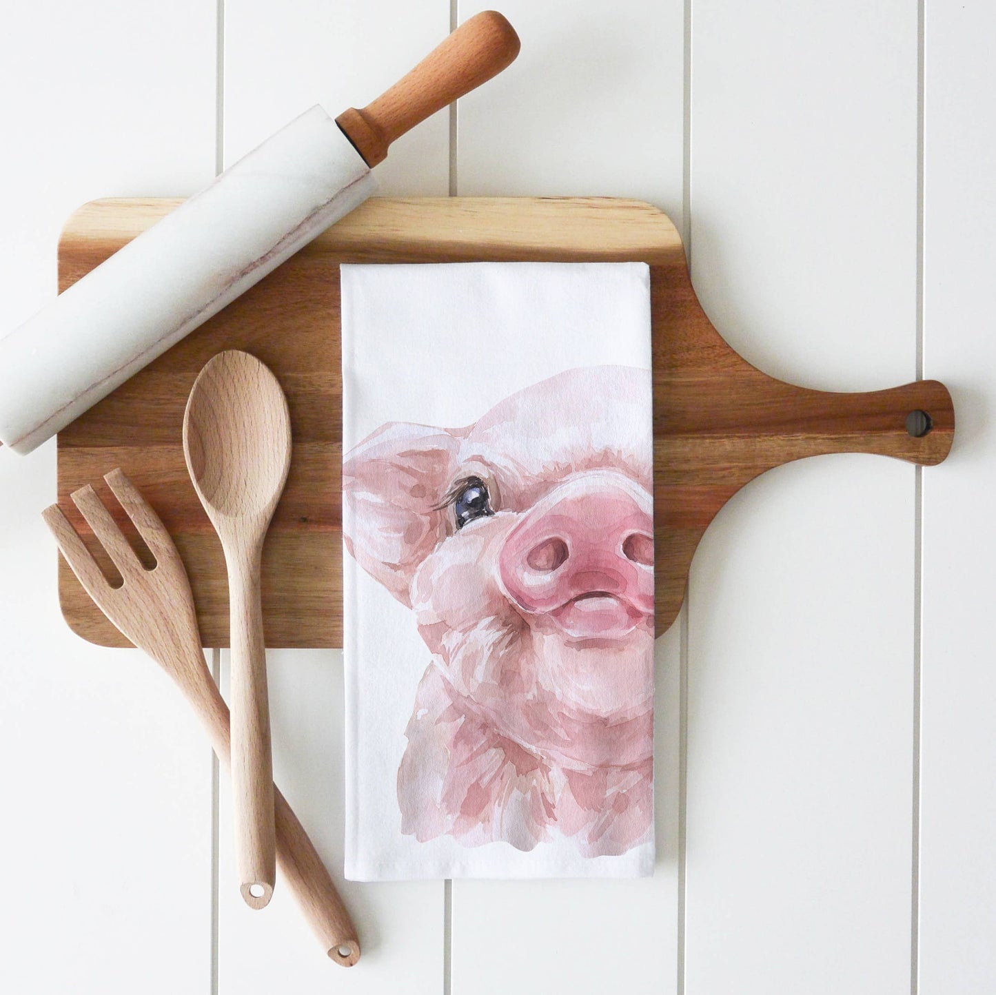 Piglet Tea Towel