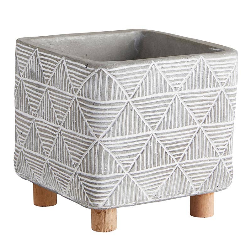 Square Pot w/ Legs