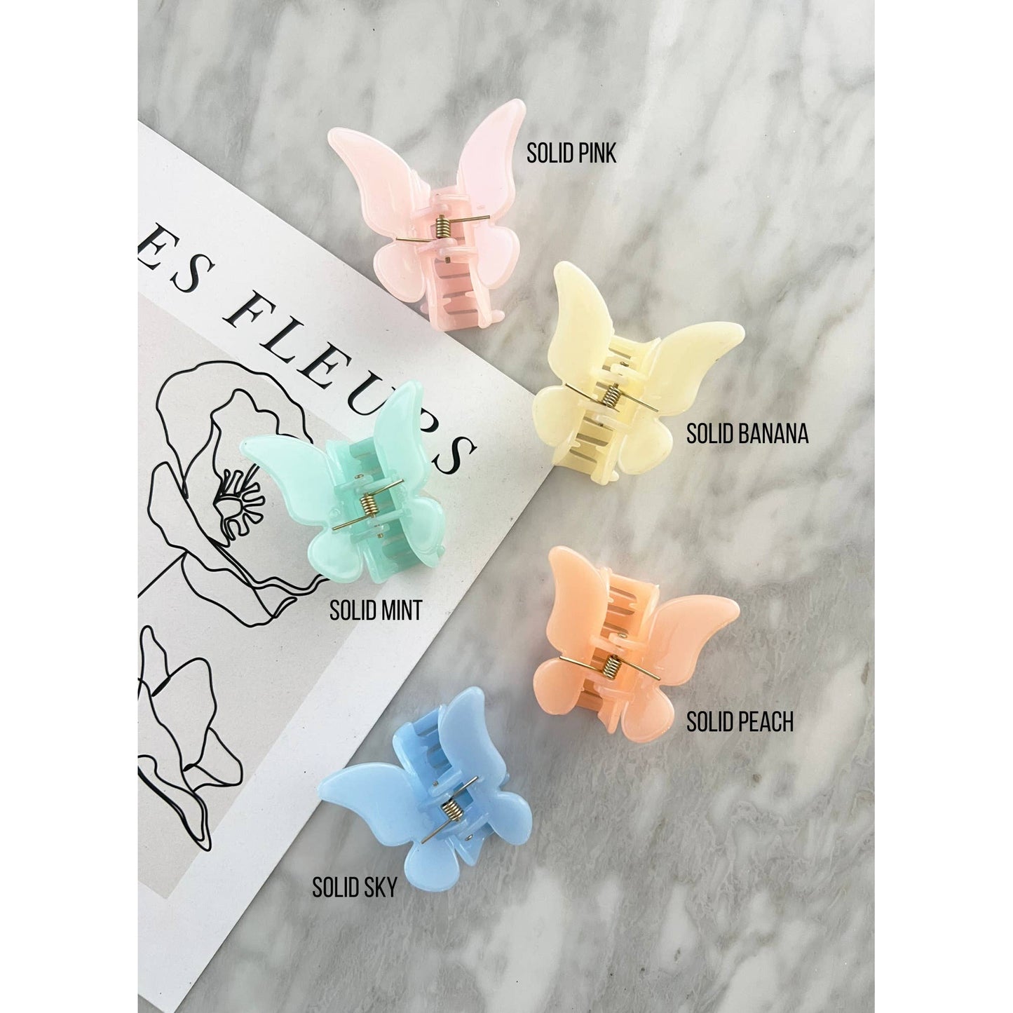 Acetate Butterfly Hair Claw - DANA