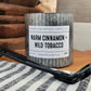 12 oz. Rustic Galvanized Tin Candle: Caramel Tobacco