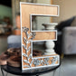Personalized Floral Letter - 3D