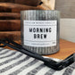 12 oz. Rustic Galvanized Tin Candle: Caramel Tobacco