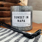 12 oz. Rustic Galvanized Tin Candle: Caramel Tobacco