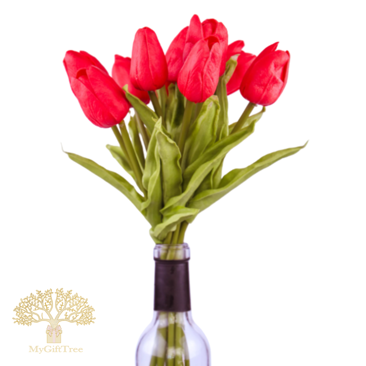 Tulip Bouquet of 10 - Red