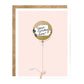 Scratch-off Pink & Gold Balloon - Birthday / Everyday Card