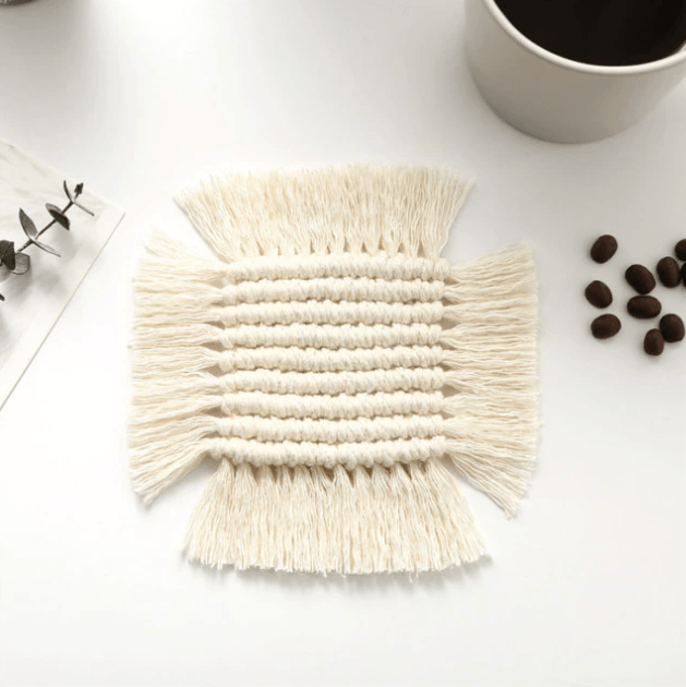 Handmade Macrame Cup Mat