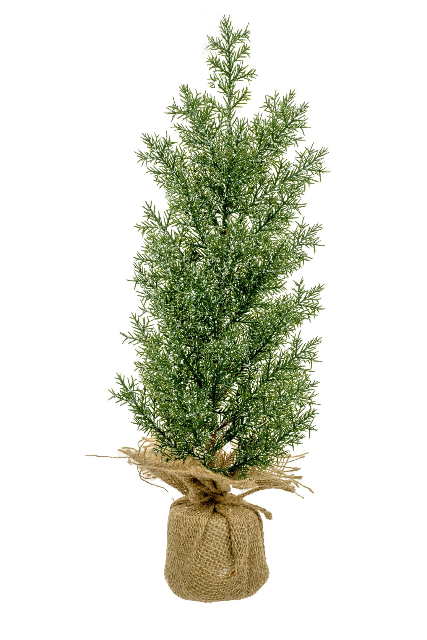 Dark Green Frosted Pine Needle Faux Tree