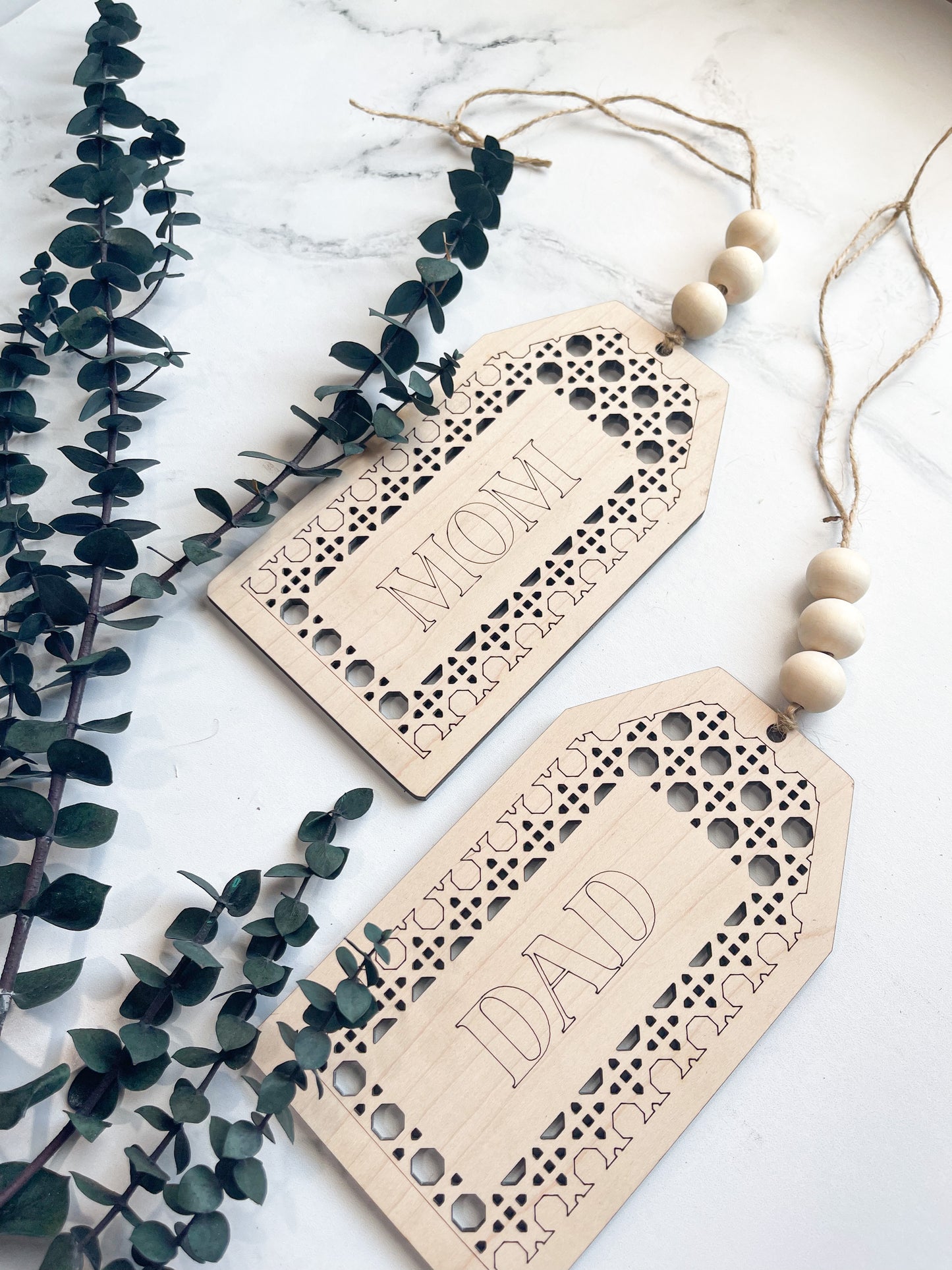 Christmas Stocking Personalized Tag