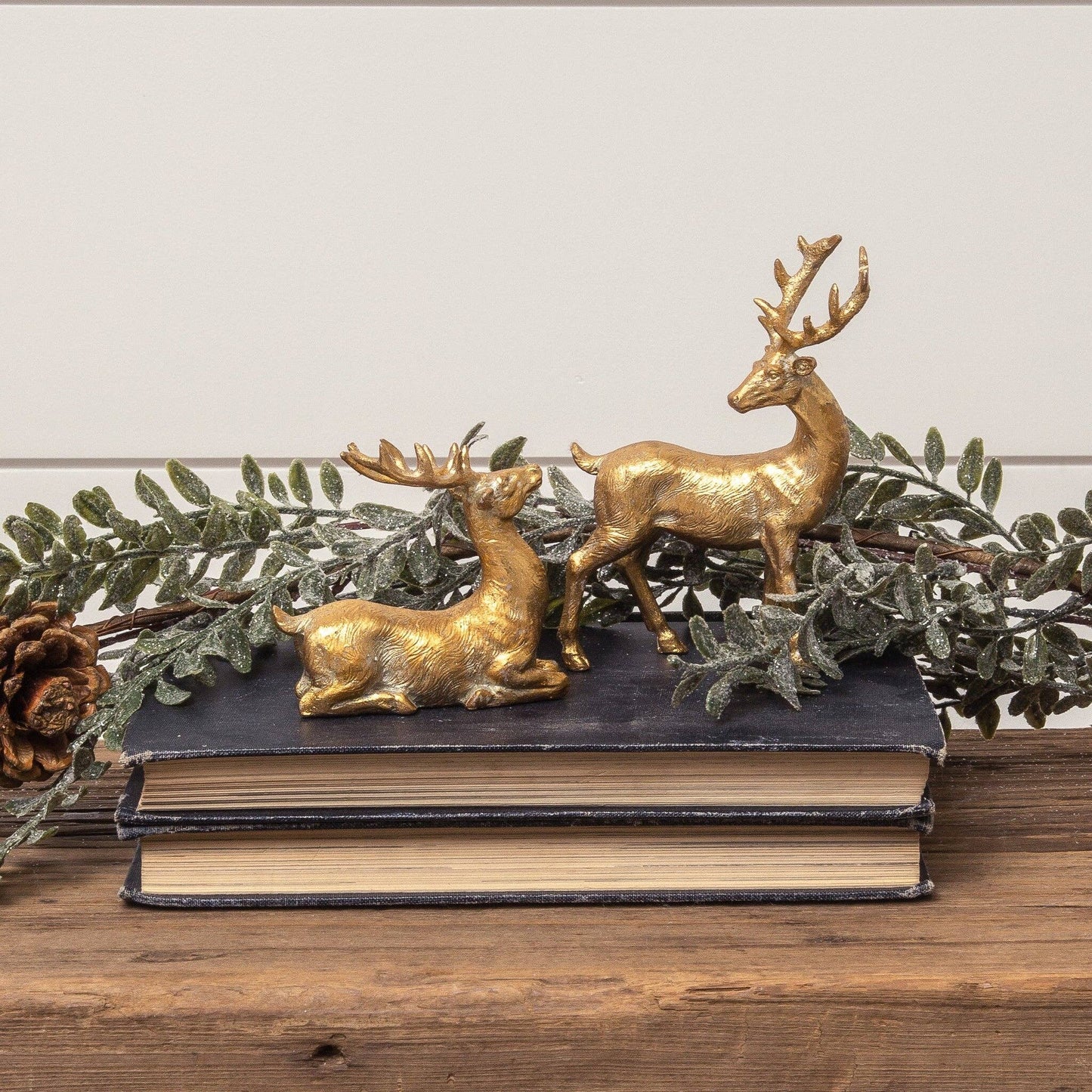 Mini Gold Deer Figurines