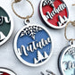 wooden customizable ornaments